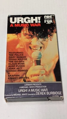 Urgh! A Music War - Punk VHS Video 1980s - Devo, Cramps, DK, XTC Excellent Shape - Image 1 of 4