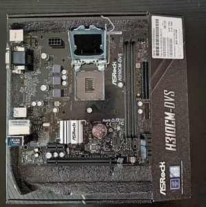SCHEDA MADRE ASROCK H310CM-DVS LGA 1151 x CPU INTEL 8th/9th Generazione - Foto 1 di 5