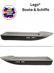 LEGO großer Boot Schiff Rumpf 45100 51 x 12 x 6 Boat Polizei Police 7899 Hull  - Picture 1 of 3