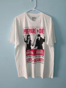 Camiseta Gráfica La Princesa Novia Talla XL X Grande Póster de Batalla Blanco Rojo - Imagen 1 de 4