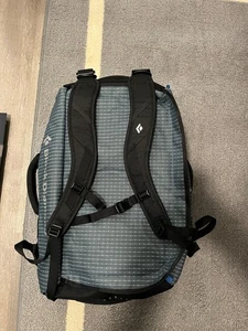 Black Diamond Stonehauler 45L Duffel Black Blue Grey Carry On Travel Backpack - Picture 1 of 7