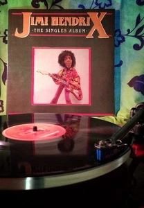 Jimi Hendrix-The Singles Album 1983 UK Vinyl LPx2 Compilation Polydor Gatefold - Picture 1 of 24
