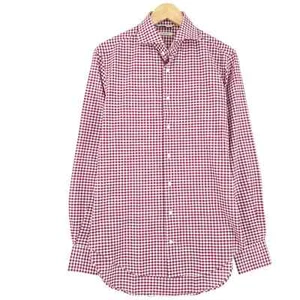 Suitsupply Men Shirt Size 15.5 39 Check Formal Office Ga4 - Picture 1 of 9