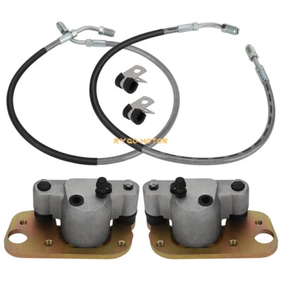 Pinzas de freno delanteras y mangueras para Polaris Scrambler 400 500 2x4 2x4 1998-2000 Foto 1 de 4