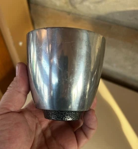 WILTON HANDLER 3.75" Pewter Jefferson-style Punch Mint Julep Cup - Picture 1 of 5