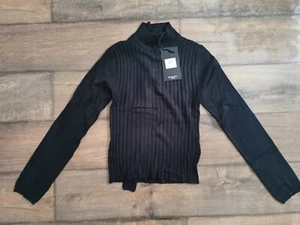 Brave Soul Paolo Jumper Black Women's UK Size S BRAND NEW - Picture 1 of 3