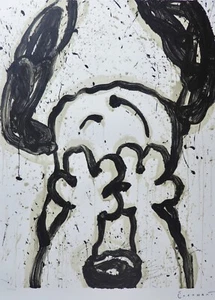 TOM EVERHART I Can't Believe My Eyes, Darling Hand signed Snoopy Lithograph COA - Picture 1 of 6