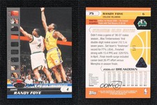 2007-08 Topps Stadium Club Platinum Photographer's Proof 1/1 Randy Foye #75