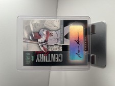 2001  Donruss Signature #41 Aramis Ramirez AUTO Century Marks Masters