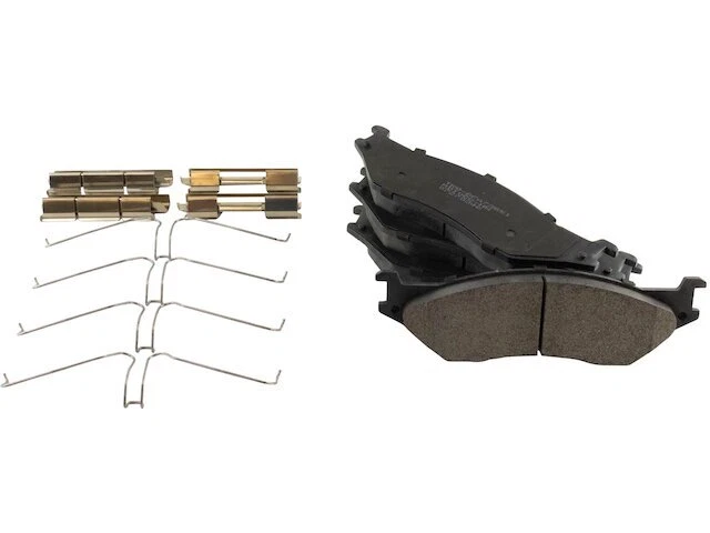 Juego de pastillas de freno TRQ 57SC73G para Ford F550 Super Duty 2005-2016 Foto 1 de 1