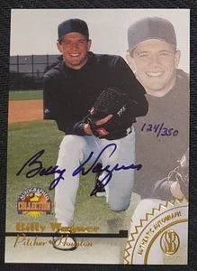 1996 The Score Board Autographed Collection Billy Wagner Short Print 124/350 - Picture 1 of 5