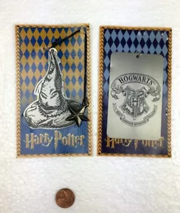 Lot of 4 Harry Potter Metal Bookmark Scholastic Sorting Hat Hogwarts Pewter Boa - Foto 1 di 10