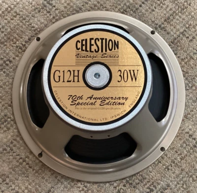 Altavoz Celestion G12H30 70 aniversario 8 ohmios Foto 1 de 4