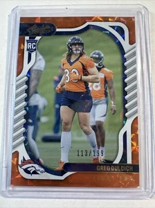 Greg Dulcich 2022 Panini Absolute Football RC 113/199 - Picture 1 of 2