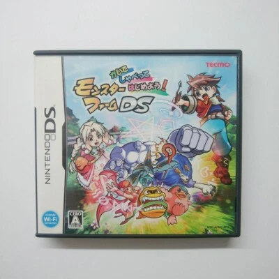 Monster Farm DS Kaite Shabette Hajimeyo Nintendo DS NDS Japanese ver Tested - Image 1 of 4