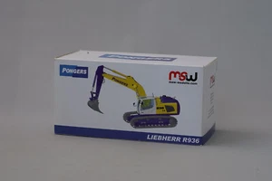(A723 II) NZG 856/09 LIEBHERR R936 Bagger PONGERS MSW Modelle  1:50 - Bild 1 von 8