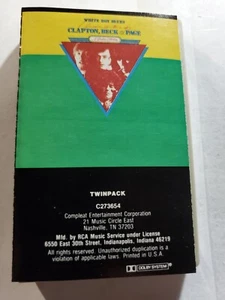 Clapton, Beck, and Page White Boy Blues - Cassette VG+ CS8 - Picture 1 of 1