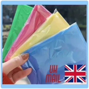 PONCHO WATERPROOF DISPOSABLE / EMERGENCY FESTIVAL CAMPING LIGHTWEIGHT - BLUE - Picture 1 of 6