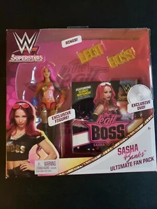 Sasha Banks WWE Superstars Ultimate Fan Pack Exclusive Figur DVD Set Wrestling - Bild 1 von 8