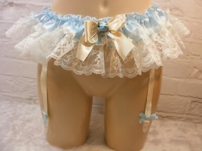 sissy suspender belt mens lingerie knickers all sizes  - Image 1 of 4