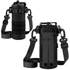 Tactical Water Bottle Pouch Molle Hydration Pack Carrier Bag With Shoulder Sling