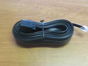 10m Verlängerung,Anschlußkabel mit RJ11/RJ12 für Telefon, Fax - Bild 1 von 2