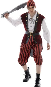 ERASPOOKY DELUXE REY PIRATA Disfraz de Halloween NUEVO Talla MEDIANA - Imagen 1 de 7