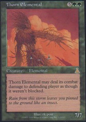 Thorn Elemental - Urza's Destiny #123/144 MTG Magic The Gathering - Image 1 of 1