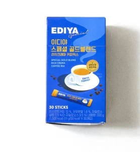 KOREA EDIYA Coffee Special Gold Bleand Rich Crema Coffee Mix 30 stick - Picture 1 of 1