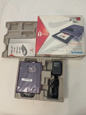 Unidad de disco externa Iomega Zip 100 100 MB Z100P2 Foto 1 de 4