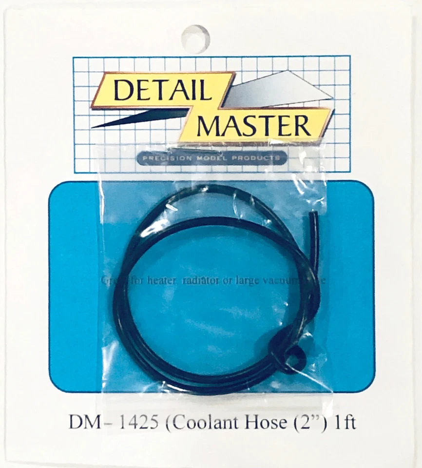 Manguera de refrigerante Detail Master 1/24 - 1/25 2" x 1 ft DM-1425 Foto 1 de 1