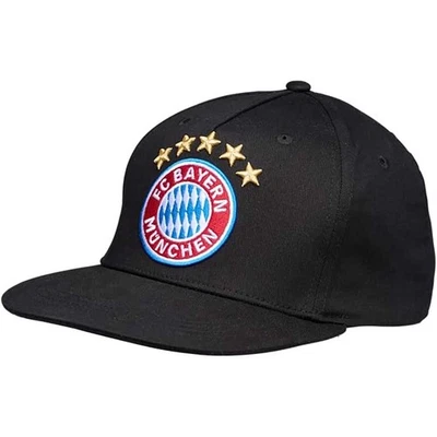 FC Bayern München Snapback Logo 5 Sterne schwarz Cap Kappe FC Bayern Fanartikel - Bild 1 von 4