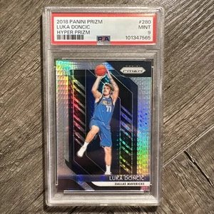 Luka Doncic 2018-19 Panini Prizm #280 Hyper Prizm Rookie RC PSA 9 Mavericks - Picture 1 of 3