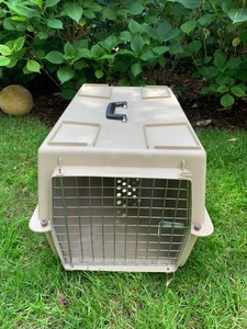 VARI KENNEL HUNDEBOX 60x41x36cm Transportbox Flugbox Autobox TOP Zustand - Bild 1 von 6