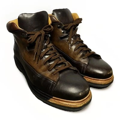 Botas de Senderismo Santoni Everest - Cuero Marrón - Talla 9.5 - Botas de Montaña Foto 1 de 4