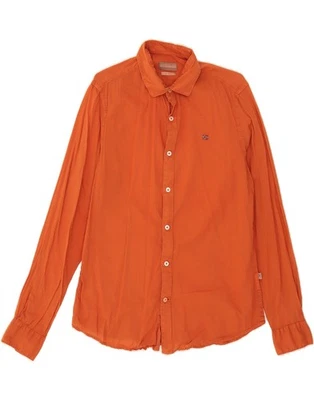 Camisa NAPAPIJRI Para Hombres Calce Ajustado Mediana Naranja CZ09 Foto 1 de 3