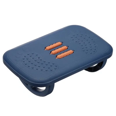 Foot Rest Stools Leg Rest Footrest with Roller Massager Classroom, Blue/Orange - image 1 of 4