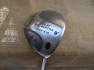 Callaway GREAT BIG BERTHA Hawkeye 9° Driver ⛳ Hawkeye UL Graphite Regular - Picture 1 of 7