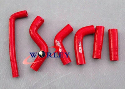 Manguera de radiador de silicona para 400EXC 450EXC 525EXC 2002 2003 2004 2005 2006 ROJO Foto 1 de 4