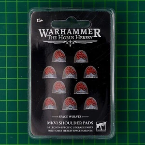 Space Wolves Mkvi Shoulder Pads #15295 The Horus Heresy Forge World - Picture 1 of 2