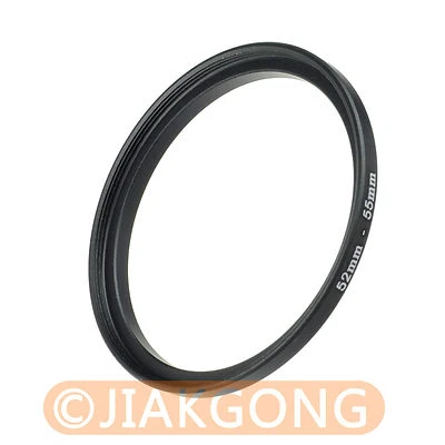 52mm-55mm 52-55 mm Step Up Filter Ring Stepping Adapter - Image 1 of 3
