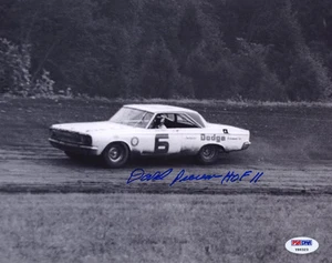 David Pearson SIGNED 8x10 + HOF 2011 NASCAR LEGEND PSA/DNA AUTOGRAPHED PHOTO - Picture 1 of 1