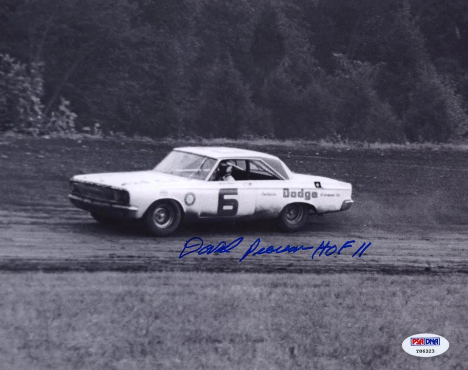 David Pearson SIGNED 8x10 + HOF 2011 NASCAR LEGEND PSA/DNA AUTOGRAPHED PHOTO - Image 1 of 1