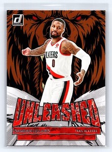 2022 Donruss Damian Lillard Unleashed #5 Trailblazers