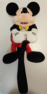 Disney Tuxedo Topolino Peluche Borsa a tracolla Cerniera Pouch 18" - Foto 1 di 12