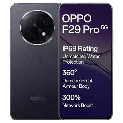 OPPO F29 Pro 5G (Granite Black, 256 GB)  (12 GB RAM) Dimensity 7300 Processor - Image 1 of 4