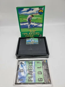 TOP PLAYER`S GOLF NEO GEO AES JAPAN USED TESTED ORIGINAL GAME - Picture 1 of 9