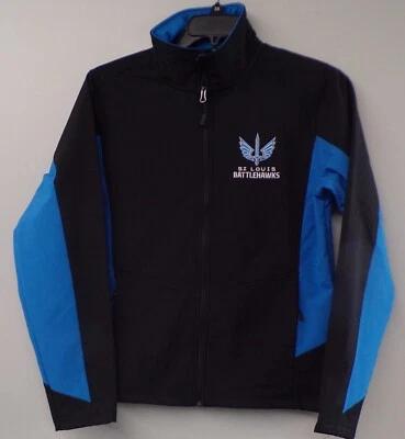 UFL St. Louis Battlehawks Mens Core Colorblock Soft Shell Jacket J318 XS-4XL New - Image 1 of 2