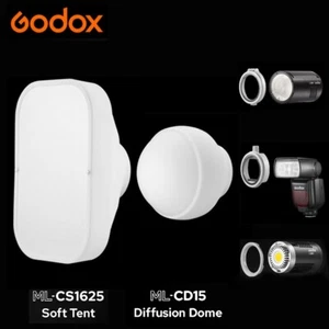 Godox ML-CD15 ML-CS1625 Flash Diffusion Dome Soft Tent Camera Speedlite Diffuser - Picture 1 of 6
