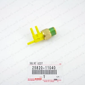 Nuevo conmutador de vacío bimetal genuino FABRICANTE DE EQUIPOS ORIGINALES Toyota, válvula n.o 1 25820-11040 - Imagen 1 de 7